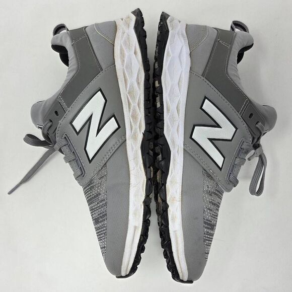 NEW BALANCE FRESH FOAM NBG4000GR GRAY SPIKELESS GOLF SHOES MENS SIZE 10 D - Picture 7 of 8
